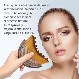 Lymphatic Contour Face Brush, Herramientas para masajes faciales, belleza y relajacin de los msculos del faciales, Diseo Ergonmico, ajuste preciso a  