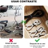 15 Piezas Organizador de Cables, Silicona Sujeta Cables Reutilizable Lavable,
