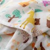 Artis Lanai Muslin Swaddle Blankets: Premium 4-Pack Baby Wraps for