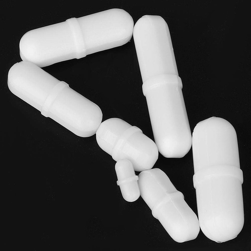 Walfront Magnetic Stirrer Sticks 7pcs Type B PTFE Lab Stirring