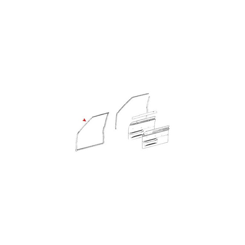 URO Parts 115 720 0878 Front Right Door Seal