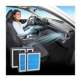 MASHA Cabin Air Filter for Toyota Sienna (2021-2025) Highlander (2020-2025) Camry (2018-2025）Corolla (2019-2025) Cross (2022-2025),with Activated Carbon Replacement Air Filters