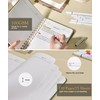 Lined Spiral Journal Notebook, A5 Hardcover Spiral Journals for Women