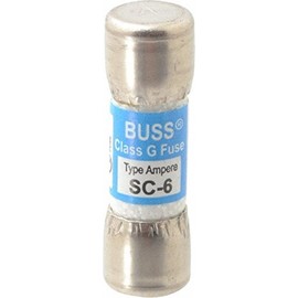 Bussmann BUSS 600V CLASS G FUSE, SC-6