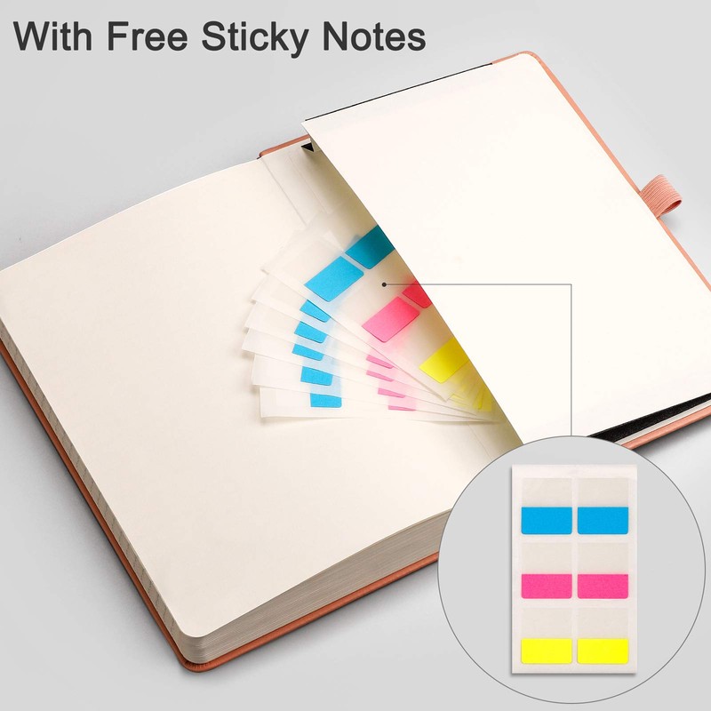 EMSHOI A5 Notebook - 21.4 x 14.5 cm Lined Journal