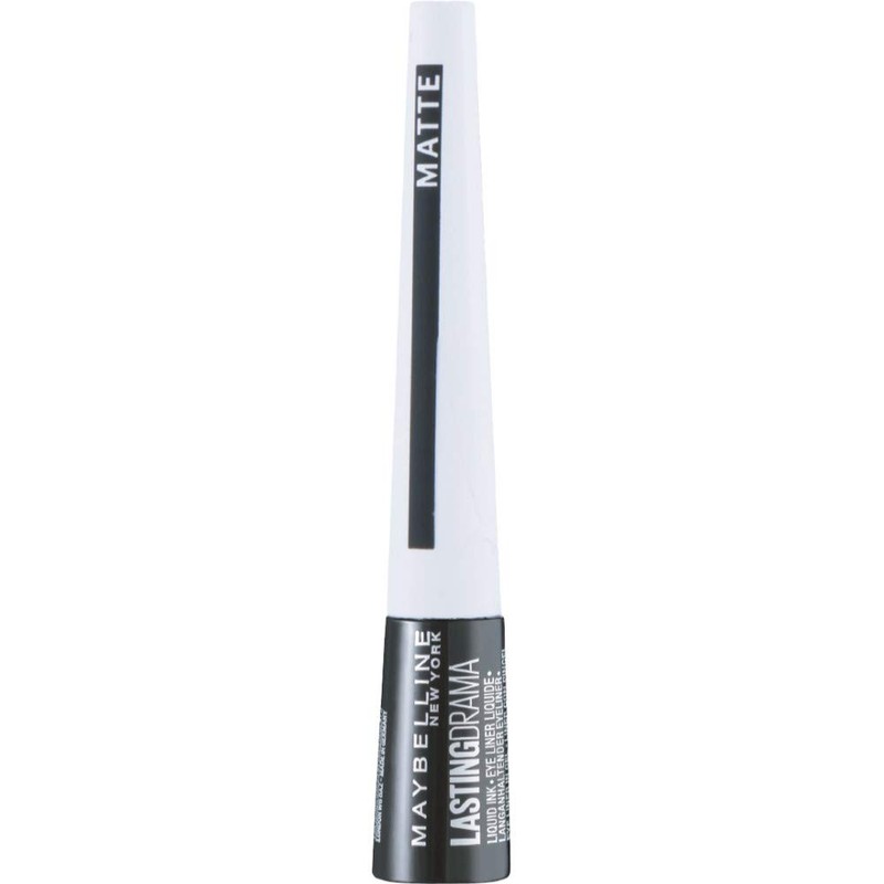 MAYBELLINE Lápiz de Ojos Master Ink Matte, Negro carbón, 2.5