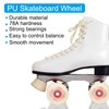 PATIKIL Light Up Skateboard Wheels 60x45mm, 4 Pack 78A PU