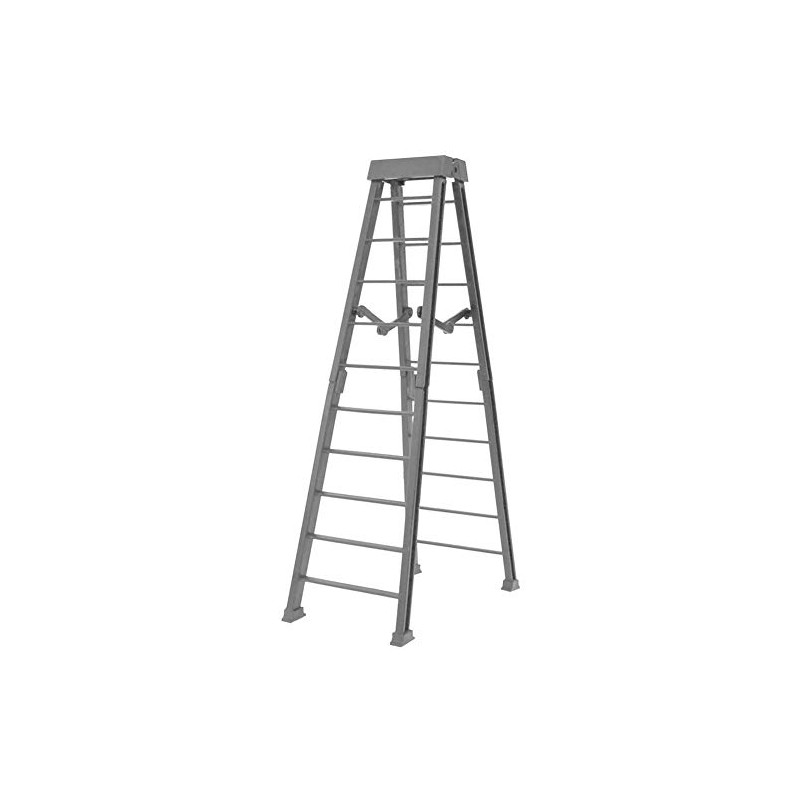 Large 10 Inch Breakable Silver Ladder for Wrestling Action Figures