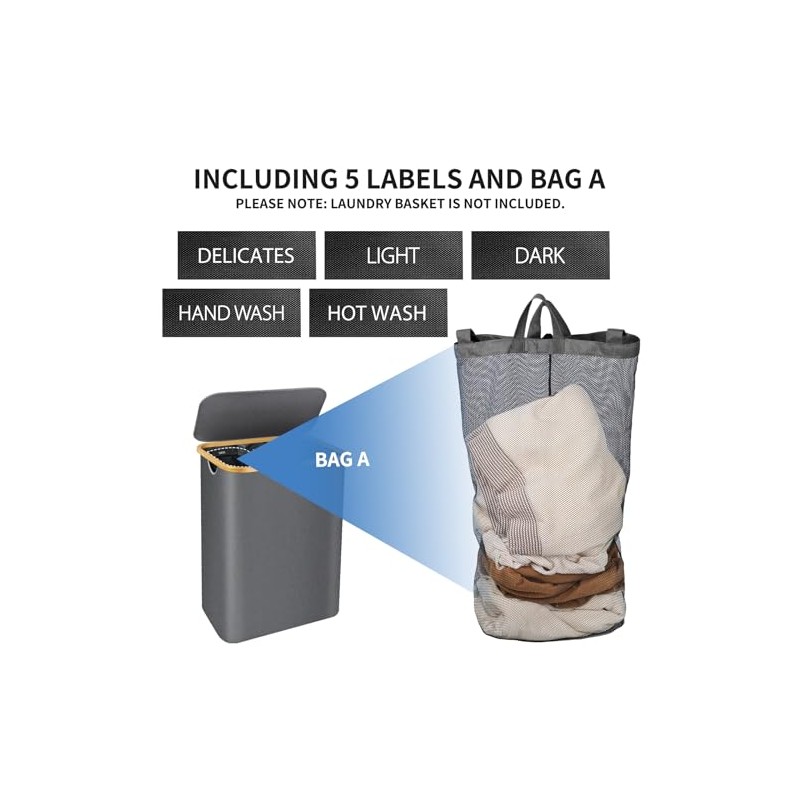 Laundry Hamper Inner Bag Part A, Suitable for Our Bathola