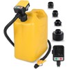 SKYJDM Fuel Transfer Pump with Auto-stop Sensor and 4 Tank