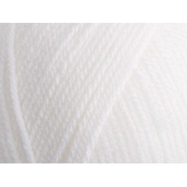 Cygnet Kiddies Supersoft DK Double Knitting Acrylic Yarn Wool 100g - 208 White