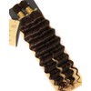 BEEOS Human Boho Hair for Braiding 100g 16 Inch #4