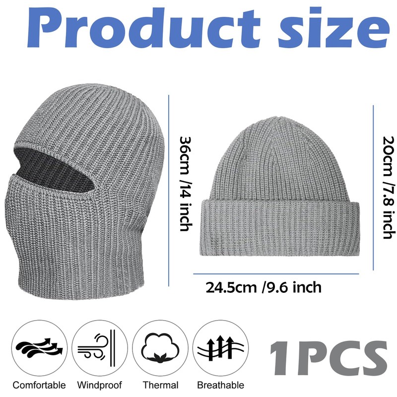 SSuirk Ski Mask Cold Weather Balaclava Mask Warm Face Mask