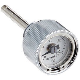 Daytona 93339 Motorcycle Oil Thermometer with Dip Stick, Chrome Plating, Measurement Range: 0 - 200 °C, Monkey/Gorilla (78 - )