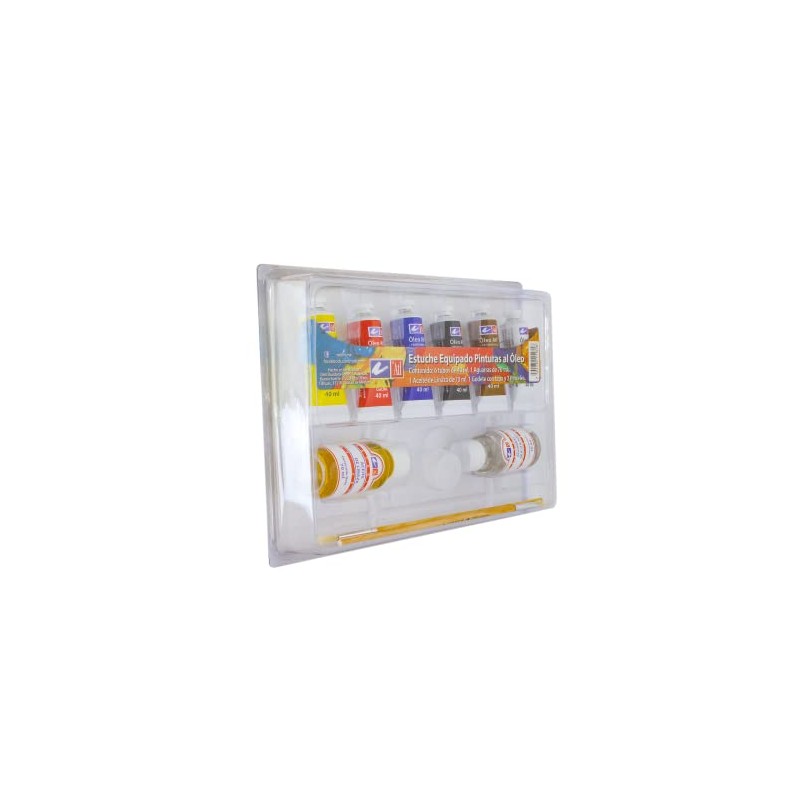 Estuche Pintura P/Oleo Atl T-14 (M3) Est
