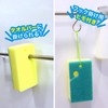 LEC Gekochi-kun BRUSH Handy Bath Cleaner (Sponge), Brush Fiber Into
