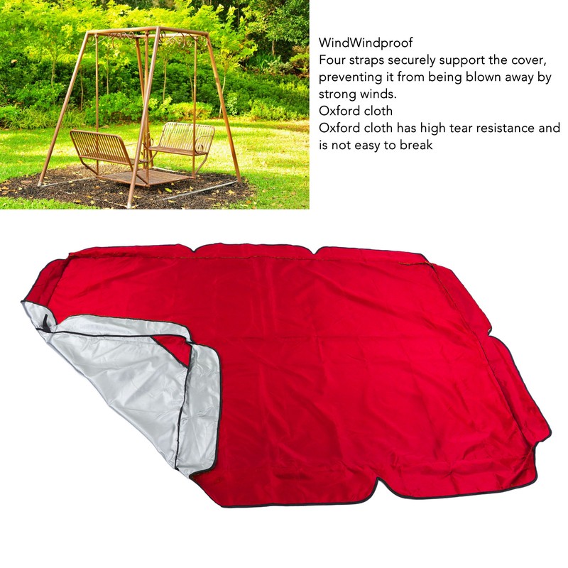 Swing Canopy 600D Silver Coated Oxford Cloth Waterproof Swing Top