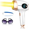 Sarlisi - Laser Hair Removal Device - 999,900 Flashes, Permanent Hair Removal, 3-in-1 with 9 Adjustable Levels - Suitable for Facial, Legs, Arms, and Bikini Line, At-Home Use for Women & Men