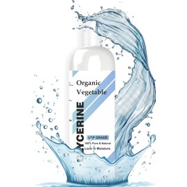 Raslok 100% Pure & Natural Vegetable Glycerine | For Skin & Hair | Food Grade | Versatile Skin Care, Softening and Moisturizing 4 Fl Oz - 120 ml