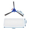 EMSea Side Brushes & Filter Replacement Compatible with Bagotte BG600
