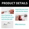 50 Pcs Double Headed Skirting Nails, Double Sided Nails, Double
