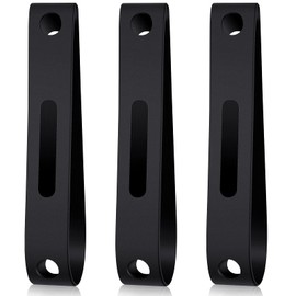 Shappy Firefighter Helmet Band Rubber Fire Helmet Band with Hole Fire Helmet Accessories Heavy Duty Firefighter Hat Adult Black