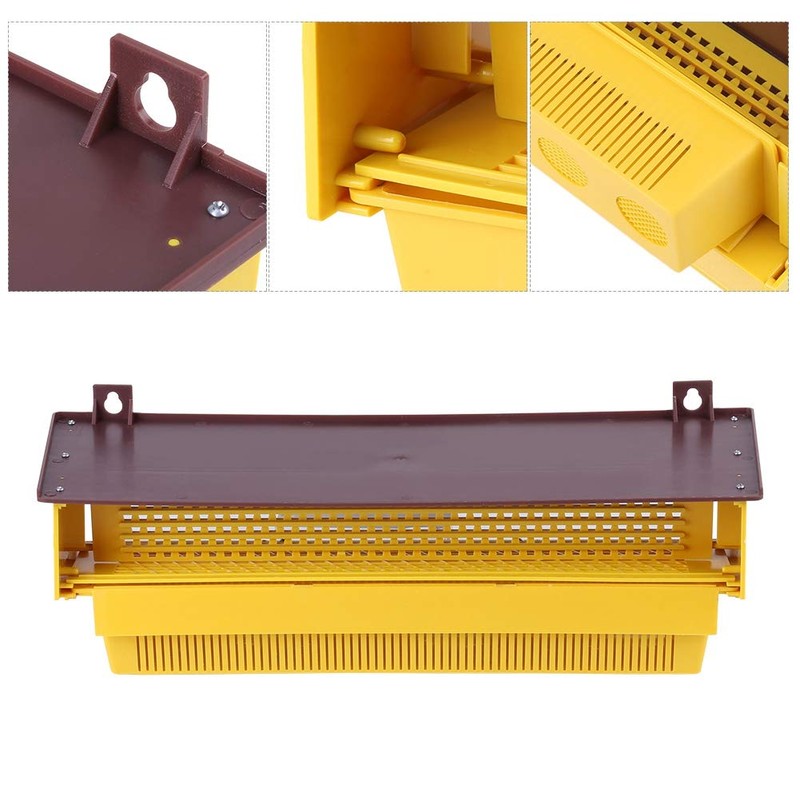 Pollen Trap, Pollen Collector, Removable Yellow Plastic Beehive Pollen Trap