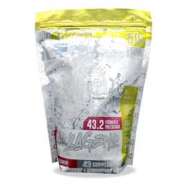 Colágeno Hidrolizado 43 Supplements | 500g | 50 Porciones | Con Biotina, Ácido Hialurónico y Vitamina C | Piel, Articulaciones y Cabello | Sin Sabor