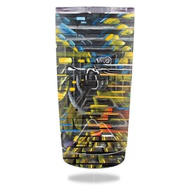 MightySkins Skin Compatible with Ozark Trail 20 oz Tumbler (2016) - Parrot Paradox | Protective, Durable, and Unique Vinyl wrap Cover | Easy to Apply, Remove, and Change Styles | Made in The USA