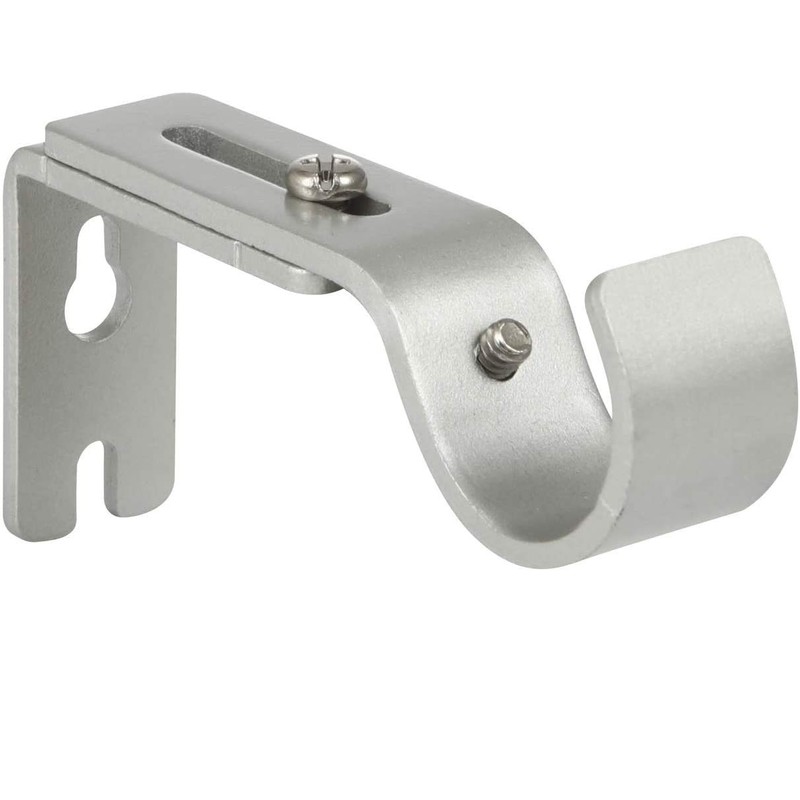 Anndason Heavy Duty Adjustable Curtain Rod Brackets - Holders for
