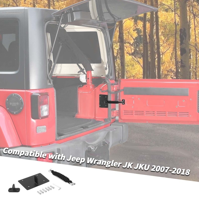 Rear Door Check Strap Tailgate Stopper Limiter Compatible with Jeep