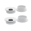 4pcs 2 Inch Desk Wire Cord Cable Grommets Hole Cover