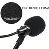 Pack of 10 Pop Protection Microphone, Microphone Windscreen, Lavalier Windscreen,