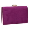 SWANKYSWANS Women's Clutch One Size - Purple -
