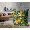 VOID Flower Meadow Wild Flowers Garden Cushion Cover Polyester Waterproof