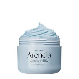 Arencia Fresh Blue Hyssop Rice Mochi Cleanser 120g