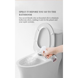 The Spritz Preceding Your Go Poo Toilet Spray Before Your Poop Toilet Spray Great for Home use, Office, Travel, Boats, RVs, Public Restrooms & More. 6.1 Fl Oz Lavender. American Owned Small Business.