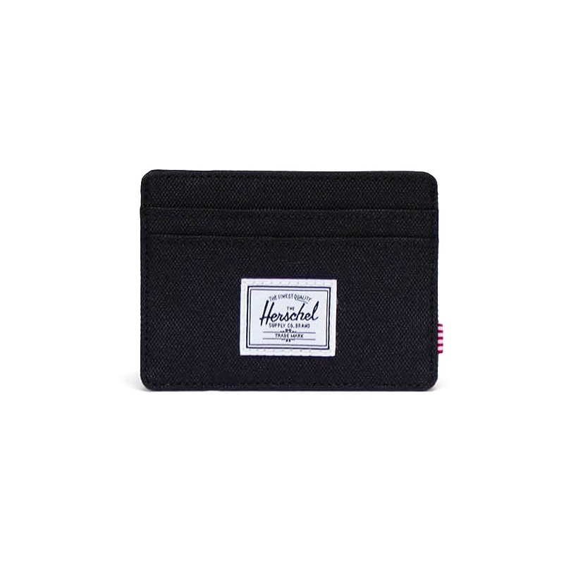 Herschel Supply Co. Charlie Cardholder, Black, Standard