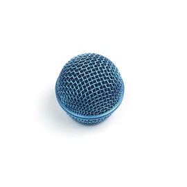Replacement Mesh Microphone Grille For Shure SM58 565SD LC SV100,Blue
