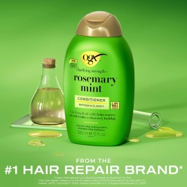 OGX Rosemary Mint Conditioner for Oily Hair 13 Fl Oz Nourishing and Clarifying