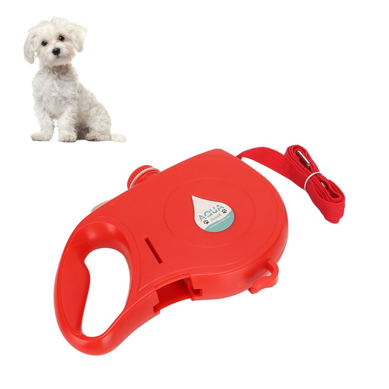 Retractable Dog Leash 360 Degree Built in Water Bottle Puppy