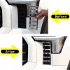 autotrim000 Chrome Front Fog Light Cover Trim Accessories Fit For