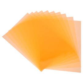 ULTECHNOVO 10pcs PVC Plastic Sheets Transparency Film for Photography Correction Light Filter Sheets for Home School Office