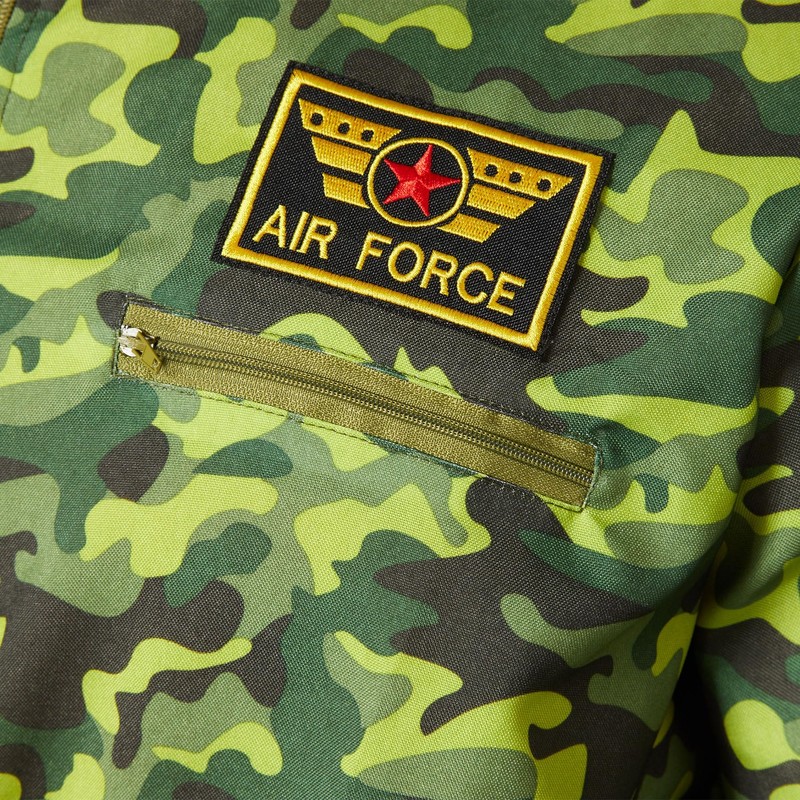dressforfun Men's Costume Air Force Pilot Camouflage – L