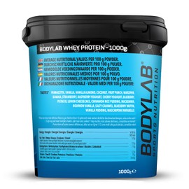 Bodylab24 Bodylab24 Whey Protein Pulver, Vanille, 1kg
