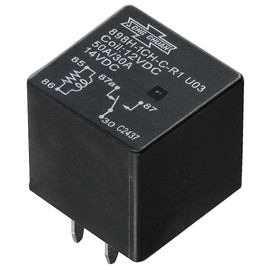 898H-1CH-C-R1 U03 12VDC 50A Mini 280 Automotive Relay with SPDT Flux Tight 5 Pins