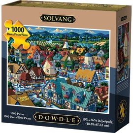 Dowdle Jigsaw Puzzle - Solvang - 1000 Piece