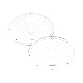 Diamond Audio HXM69FWW Speaker Grille for 6 x 9 Inch Motorsport Series White