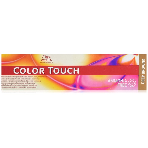 Wella Colour Touch 4/ 77 Medium Brown Intense Pack of 2 x 60 ml