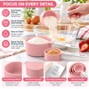 8-Piece Measuring Cups & Spoons Set for Cooking – Stackable